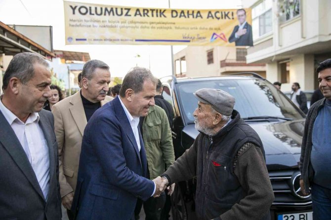 Seçer: "Bütün Mersin’e Adil Bir Şekilde Hizmet Yapıyoruz"