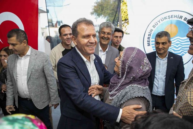 Seçer: "Bütün Mersin’e Adil Bir Şekilde Hizmet Yapıyoruz"