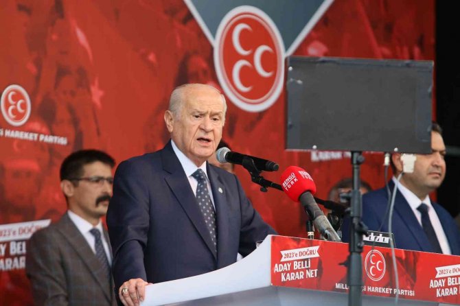 Mhp Genel Başkanı Bahçeli: "Cumhur İ̇ttifakı, Türk Milletinin Ta Kendisidir"
