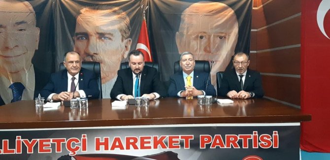 Mhp İ̇l Başkanlığı’nda Devir Teslim Töreni