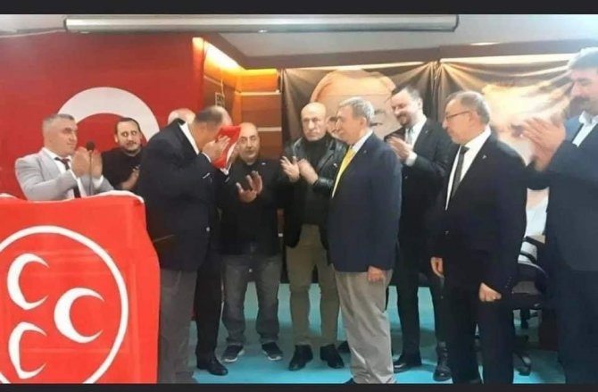 Mhp İ̇l Başkanlığı’nda Devir Teslim Töreni