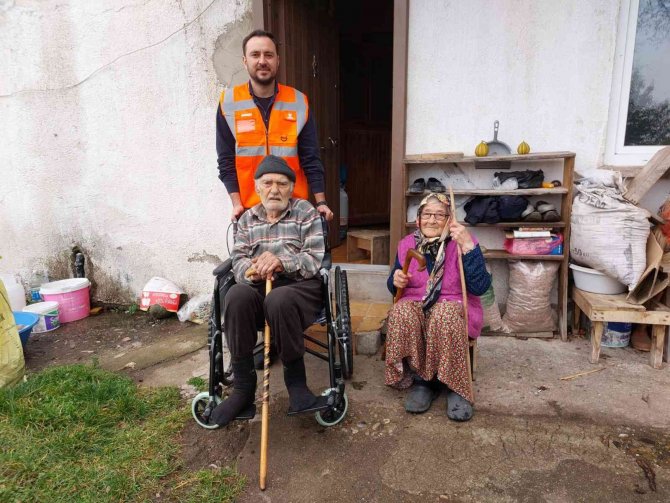 İ̇brahim Dedenin Tekerli Sandalye Hayali Gerçek Oldu