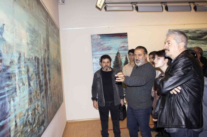 Sanko’da "Görünürler" Resim Sergisi Devam Ediyor