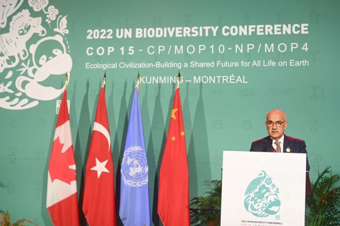 Bakan Kirişci: "Bm Biyolojik Çeşitlilik Sözleşmesi 16. Taraflar Konferansı’na Türkiye Ev Sahipliği Yapacak"