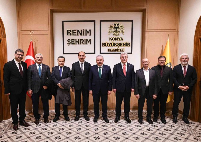 Tbmm Başkanı Şentop Başkan Altay’ı Ziyaret Etti