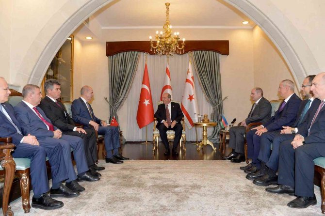 Tatar, Ak Parti, Ubp Ve Yeni Azerbaycan Partisi Heyetlerini Kabul Etti