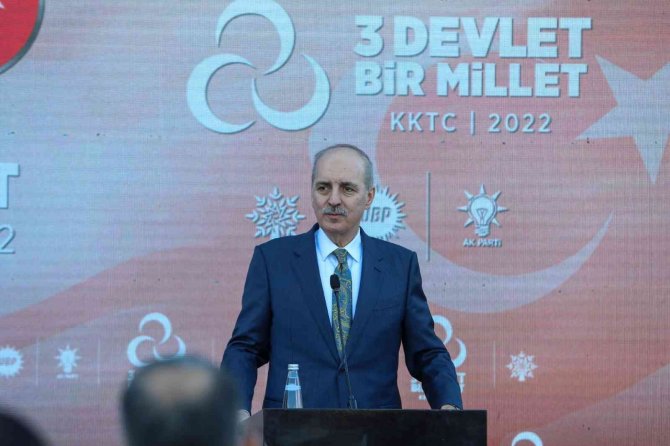 Ak Parti Genel Başkanvekili Kurtulmuş: “Doğu Akdeniz’de Türkiye’nin Ve Kıbrıs Türk Halkının Hak Ve Hukukunu Zedeleyecek Herhangi Bir Adımın Atılmasına Müsaade Edilmeyecek”