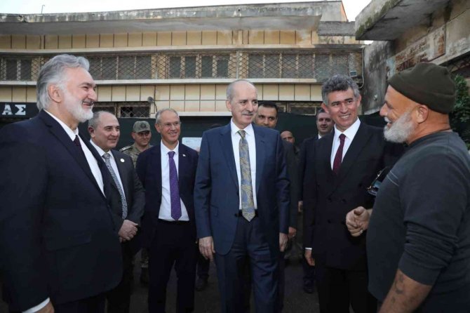 Ak Parti Genel Başkanvekili Kurtulmuş, Kapalı Maraş’ı Ziyaret Etti