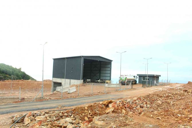 Gazipaşa Katı Atık Aktarma İ̇stasyonu Tamamlandı