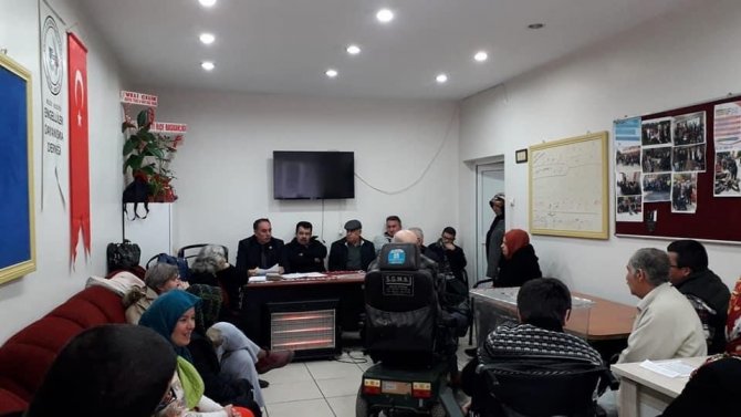 Bozüyük Engelliler Derneği Başkanlığına Nursel Topal Seçildi