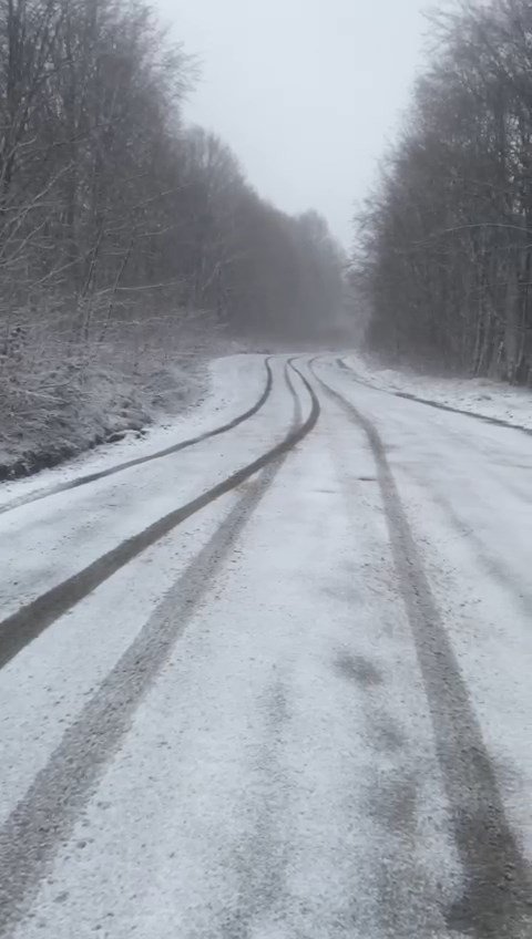 İ̇znik‘te Kar Etkisini Sürdürüyor