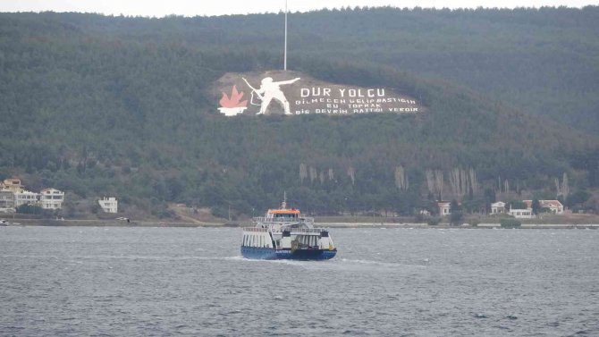 Gökçeada Ve Bozcaada’ya Fırtına Nedeniyle Bugün Ve Yarın Tüm Feribot Seferleri İptal Edildi