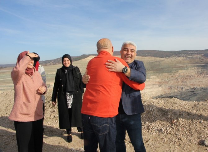 Eti Maden İ̇şletmeleri Genel Müdürü Keleşer, Hisarcık’ta