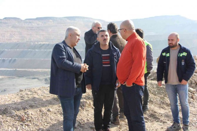 Eti Maden İ̇şletmeleri Genel Müdürü Keleşer, Hisarcık’ta