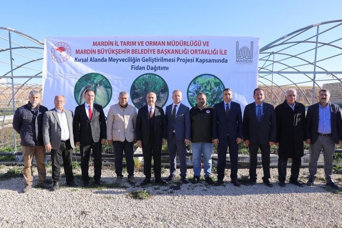 Mardin’de 1 Milyon Fidanın Dağıtımına Başlandı