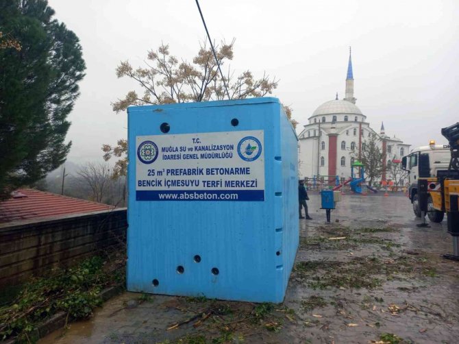 Yatağan’da 2 Bin Kişiye Kesintisiz İçme Suyu Sağladı