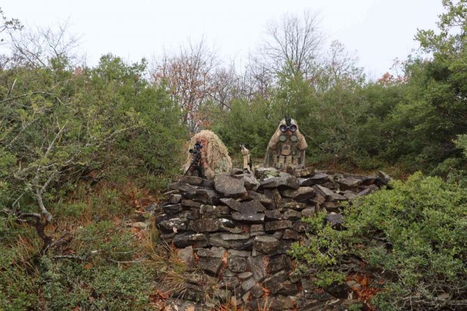 Sinop’ta Komandolar Dağları Kontrol Etti