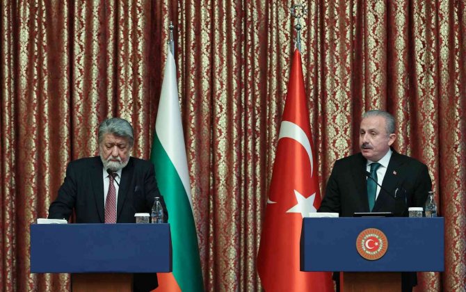 Tbmm Başkanı Şentop, Bulgaristanlı Mevkidaşı Raşidov İle Görüştü