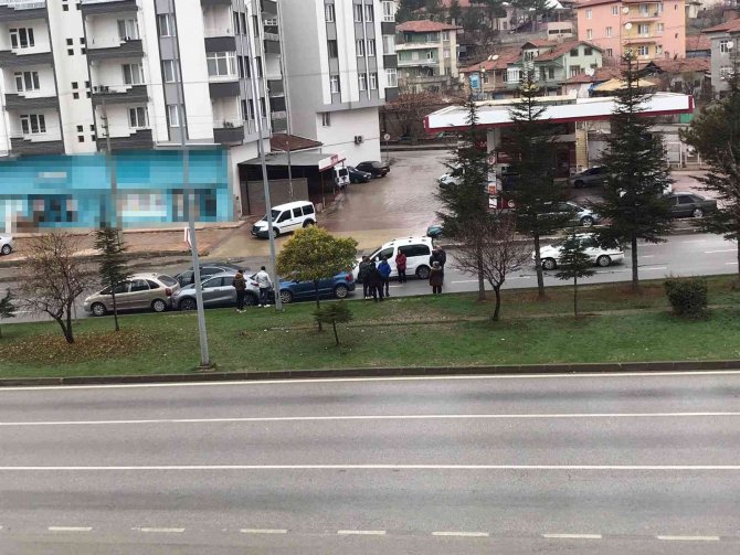 Sungurlu’da Zincirleme Trafik Kazası