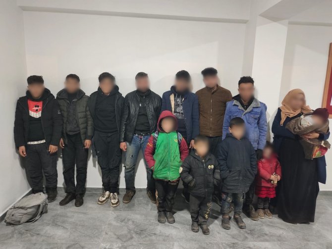 Gaziantep’te 47 Düzensiz Göçmen Yakalandı