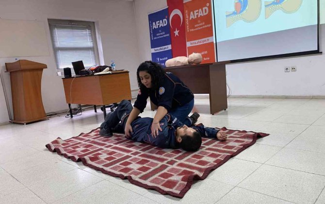 Bursa’da “Destek Afad Gönüllüsü” Eğitimleri Tamamlandı