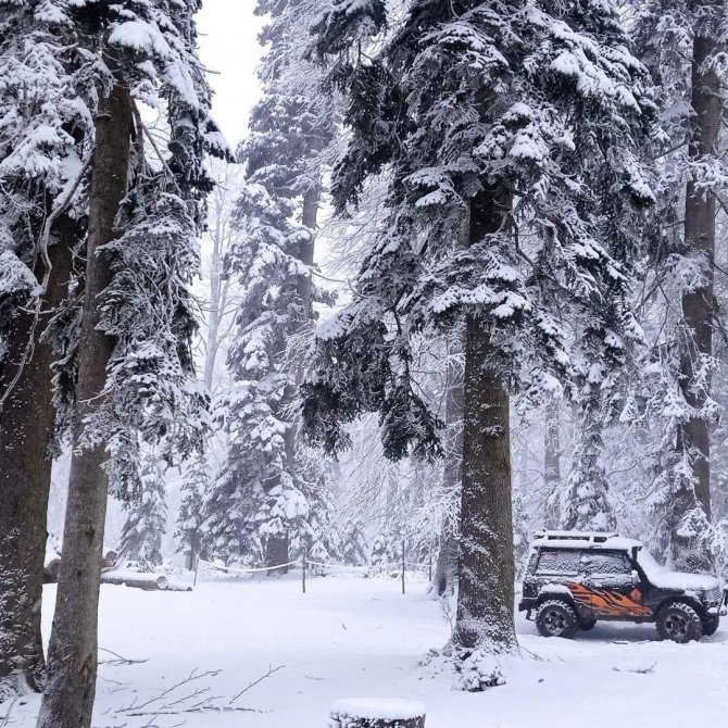 Düzce’de Yüksek Kesimler Beyaza Büründü