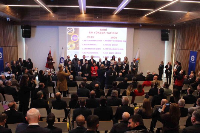 Sanayinin En Büyükleri Ödüllendirildi