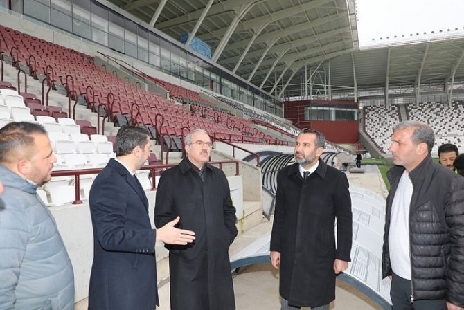 Yeni Elazığ Stadyumunda Sona Doğru