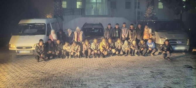 Gaziantep’te 47 Düzensiz Göçmen Yakalandı