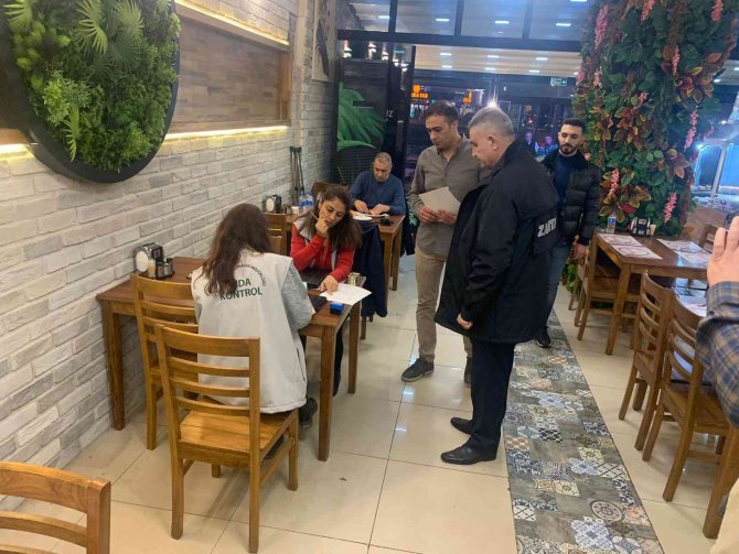 Bayraklı’da Eğlence Mekanlarına Yılbaşı Denetimi