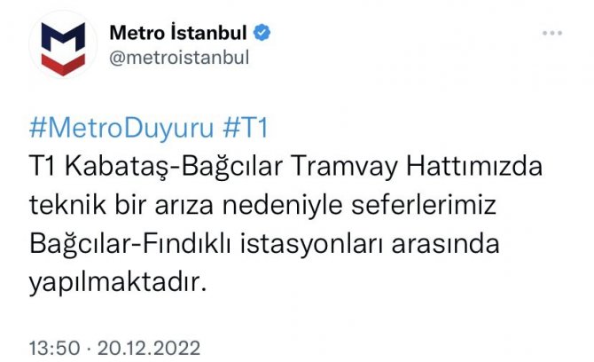 Kabataş’ta Tramvay Raydan Çıktı: 4 Yaralı