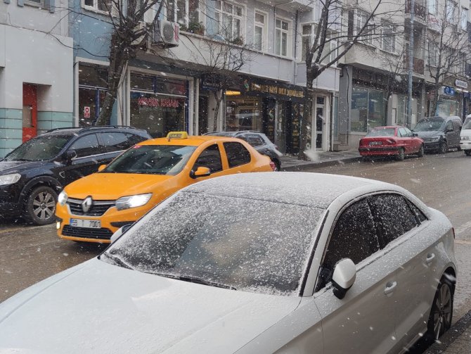 Tekirdağ’da Kar Yağışı