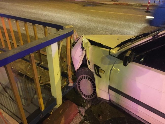 Kaza Yaptı, Alkollü Olunca Kaçmaya Çalıştı