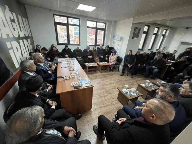 Kars Milletvekilleri Arslan Ve Kılıç, Sarıkamış’ta Ziyarette Bulundu
