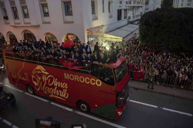 Fas Milli Takımı’na Coşkulu Karşılama