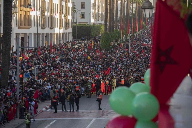 Fas Milli Takımı’na Coşkulu Karşılama