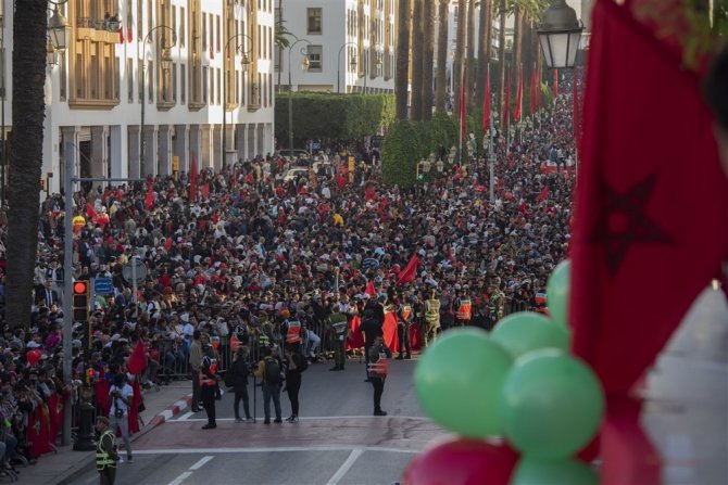 Fas Milli Takımı’na Coşkulu Karşılama