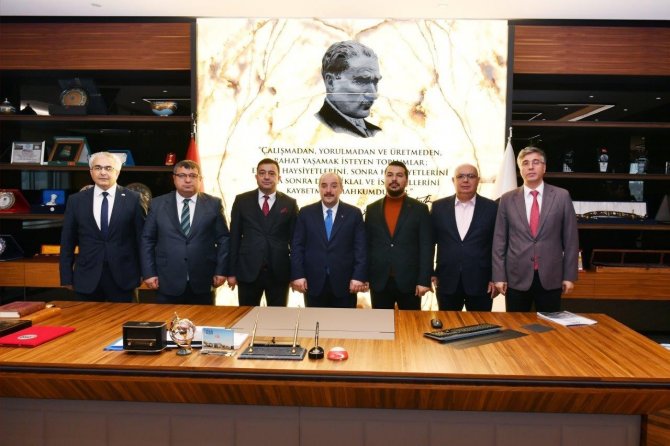 Başkan Yalçın Kayseri Osb’nin Taleplerini İ̇letti
