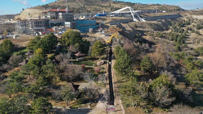 Akyokuş Kasrı’nın Kanalizasyon Alt Yapısı Tamamlandı