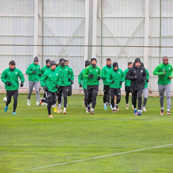 Konyaspor, Kupa Maçına Hazırlanıyor