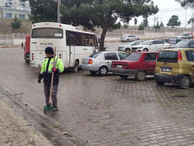 Tekirdağ’da Kar Yağışı