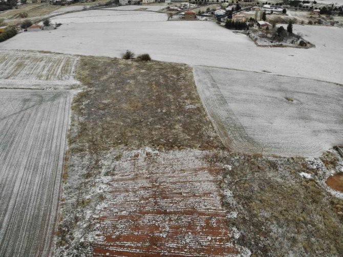 Bahçeli’nin Bağışladığı Arsa Havadan Görüntülendi