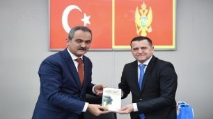 Bakan Özer, Karadağ Eğitim Bakanı Vojinovic İle Görüştü