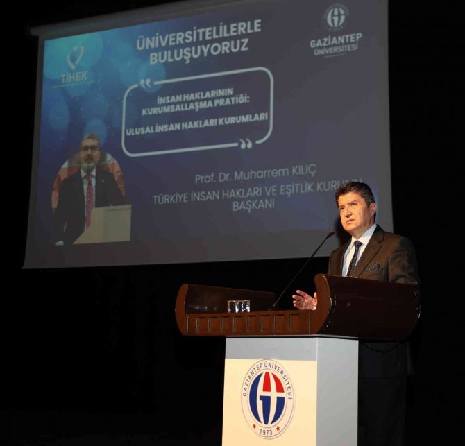 Ti̇hek Başkanı Kılıç Gaün’lü Öğrencilerle Bir Araya Geldi