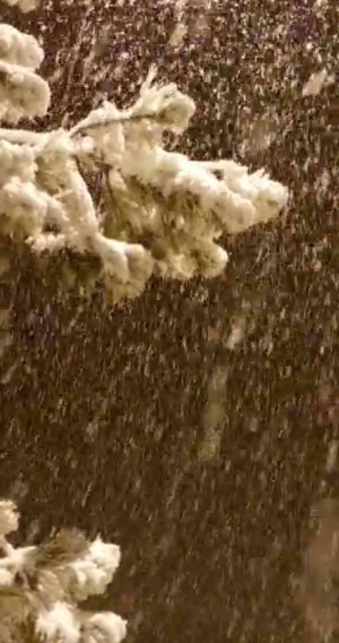 Tufanbeyli’de Yoğun Kar Yağışı