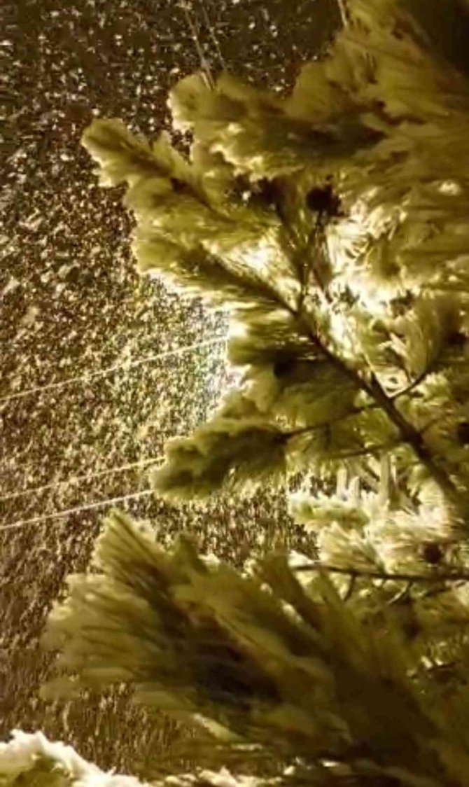 Tufanbeyli’de Yoğun Kar Yağışı