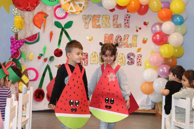 Yüreğir Belediyesi Kreşlerinde Yerli Malı Haftası Kutlandı