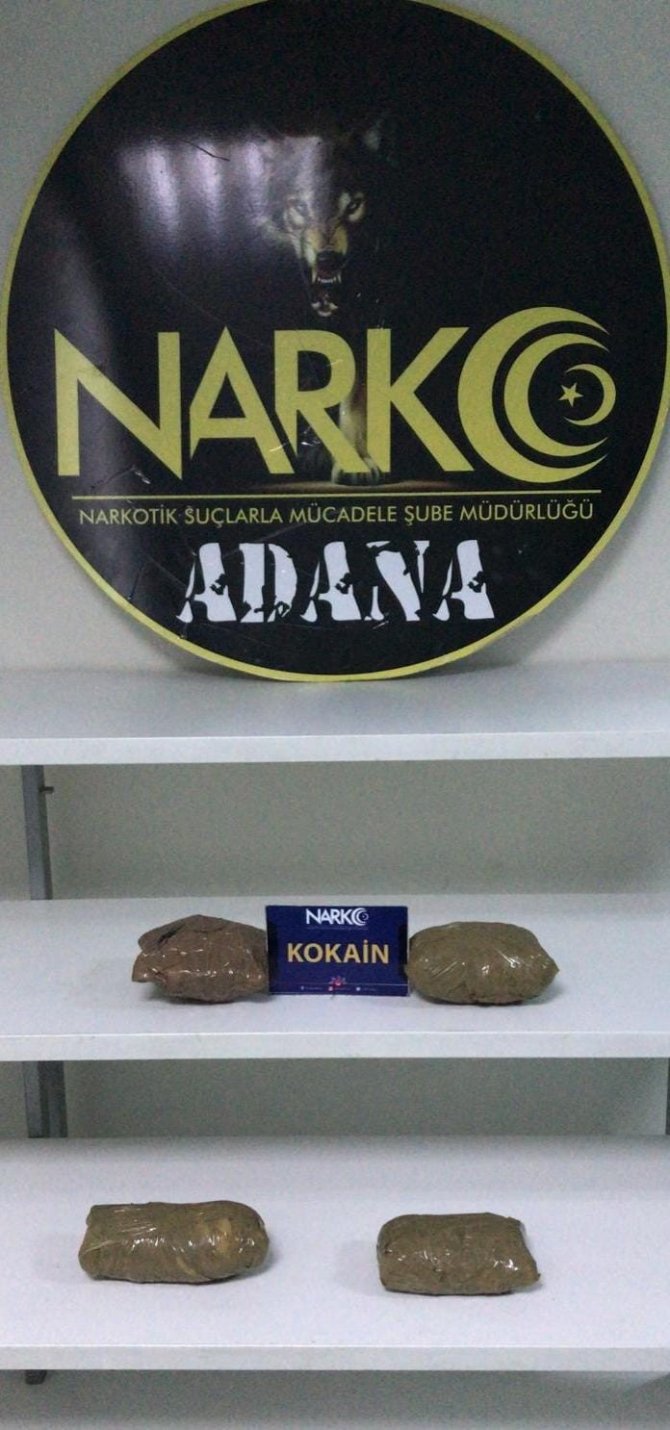 Aracın Zulasında Kokain Çıktı, “Adana’ya Gezmek İçin Geldik” Dediler