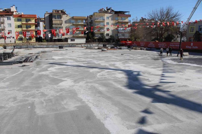 Adnan Menderes Kapalı Pazar Yeri’nin Temeli Törenle Atıldı