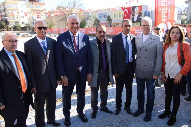 Adnan Menderes Kapalı Pazar Yeri’nin Temeli Törenle Atıldı